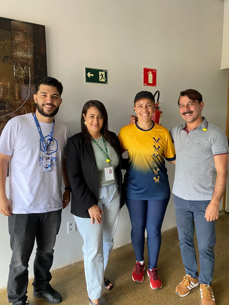 Equipe ICAPE em acolhimento